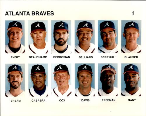 1995 atlanta braves roster