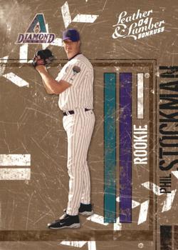 2004 Donruss Leather & Lumber - Silver #162 Phil Stockman Front