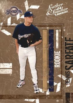 2004 Donruss Leather & Lumber - Silver #170 Dennis Sarfate Front