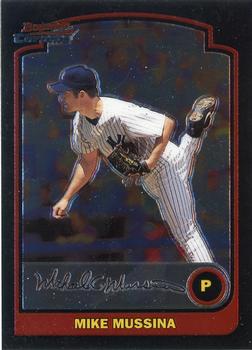 2003 Bowman Chrome #17 Mike Mussina Front