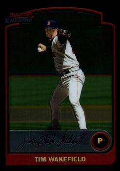 2003 Bowman Chrome #31 Tim Wakefield Front