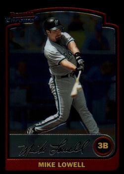 2003 Bowman Chrome #62 Mike Lowell Front
