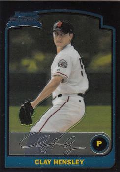 2003 Bowman Chrome #232 Clay Hensley Front