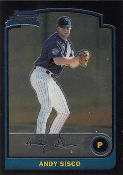 2003 Bowman Chrome #328 Andy Sisco Front