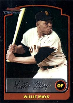2003 Bowman Chrome #351 Willie Mays Front