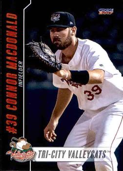 2017 Choice Tri-City ValleyCats #28 Connor MacDonald Front