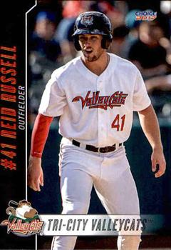 2017 Choice Tri-City ValleyCats #37 Reid Russell Front