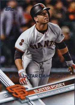 2017 Topps - Factory Set Bonus: All-Star Game #5 Buster Posey Front