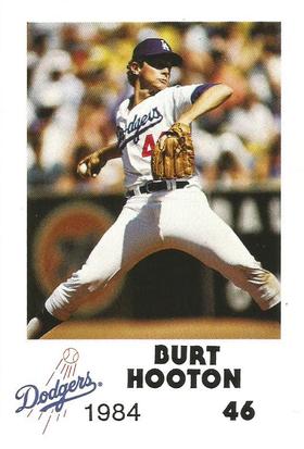 1984 Los Angeles Dodgers Police #NNO Burt Hooton Front