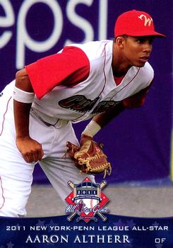2011 Grandstand New York-Penn League All-Stars National League #NNO Aaron Altherr Front