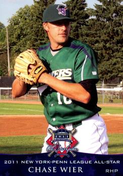 2011 Grandstand New York-Penn League All-Stars National League #NNO Chase Wier Front