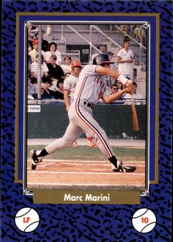 1993 Play II South Atlantic League All-Stars - Collector Series #11 Marc Marini Front