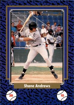 1993 Play II South Atlantic League All-Stars - Collector Series #13 Shane Andrews Front