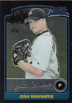 2003 Bowman Draft Picks & Prospects - Chrome #BDP92 Josh Rainwater Front