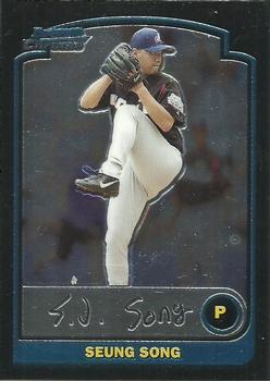2003 Bowman Draft Picks & Prospects - Chrome #BDP159 Seung Song Front