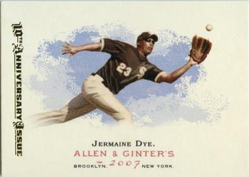 2015 Topps Allen & Ginter - 10th Anniversary Buybacks 2007 #70 Jermaine Dye Front