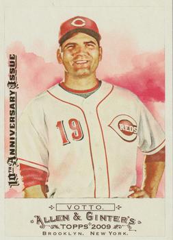 2015 Topps Allen & Ginter - 10th Anniversary Buybacks 2009 #196 Joey Votto Front