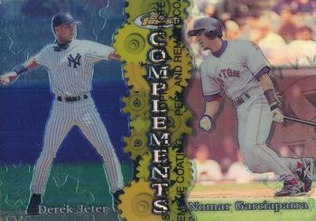 1999 Finest - Complements Refractor Right #C5 Derek Jeter / Nomar Garciaparra Front