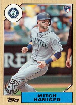 2017 Topps Update - 1987 Topps Baseball 30th Anniversary #US87-13 Mitch Haniger Front
