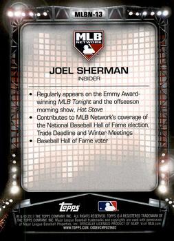 2017 Topps Update - MLB Network #MLBN-13 Joel Sherman Back