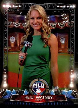 2017 Topps Update - MLB Network #MLBN-28 Heidi Watney Front
