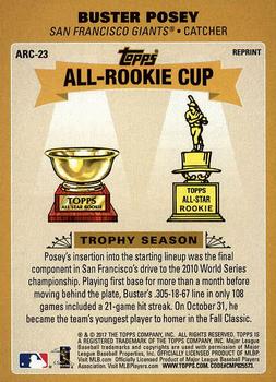 2017 Topps Update - Topps All-Rookie Cup #ARC-23 Buster Posey Back