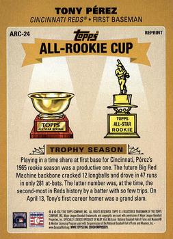 2017 Topps Update - Topps All-Rookie Cup #ARC-24 Tony Perez Back