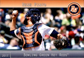 2017 Grandstand Bowling Green Hot Rods #NNO Rene Pinto Front