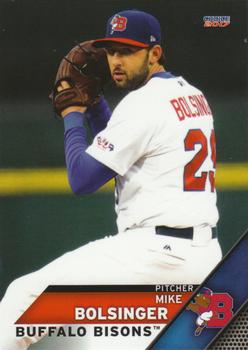 2017 Choice Buffalo Bisons #03 Mike Bolsinger Front