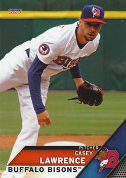 2017 Choice Buffalo Bisons #13 Casey Lawrence Front