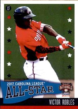 2017 Choice Carolina League All-Stars #12 Victor Robles Front