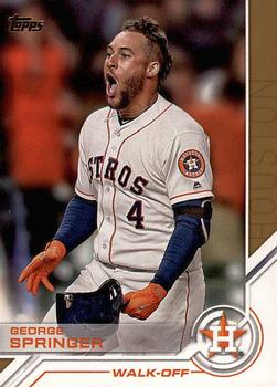 2017 Topps Update - Topps Salute #USS-17 George Springer Front