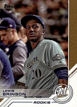 2017 Topps Update - Topps Salute #USS-19 Lewis Brinson Front