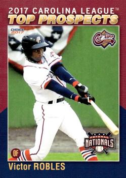 2017 Choice Carolina League Top Prospects #18 Victor Robles Front