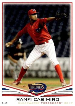 2017 Grandstand Clearwater Threshers #NNO Ranfi Casimiro Front