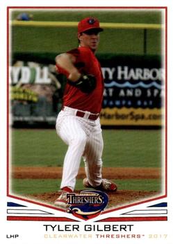 2017 Grandstand Clearwater Threshers #NNO Tyler Gilbert Front