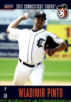 2017 Choice Connecticut Tigers #24 Wladimir Pinto Front