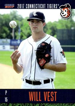 2017 Choice Connecticut Tigers #33 Will Vest Front