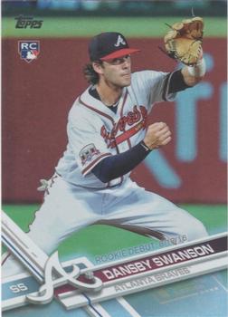 2017 Topps Update - Rainbow Foil #US247 Dansby Swanson Front