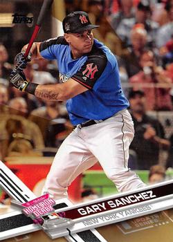 2017 Topps Update - Gold #US11 Gary Sanchez Front