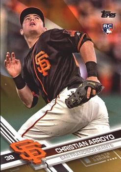 2017 Topps Update - Gold #US25 Christian Arroyo Front