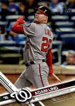 2017 Topps Update - Gold #US36 Adam Lind Front