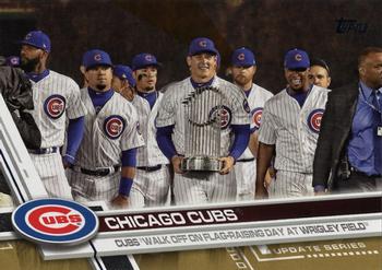2017 Topps Update - Gold #US44 Chicago Cubs Front