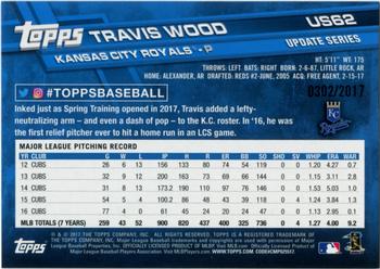 2017 Topps Update - Gold #US62 Travis Wood Back