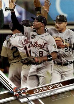 2017 Topps Update - Gold #US94 Justin Upton Front