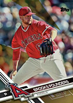 2017 Topps Update - Gold #US129 Brooks Pounders Front
