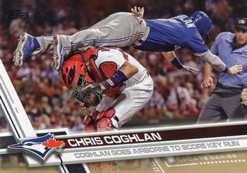 2017 Topps Update - Gold #US173 Chris Coghlan Front