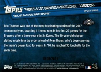 2017 Topps Update - Gold #US206 Partners in Pop Back
