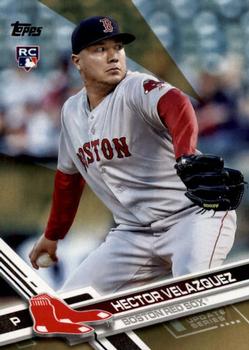 2017 Topps Update - Gold #US243 Hector Velazquez Front