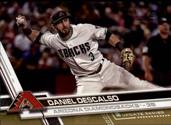 2017 Topps Update - Gold #US251 Daniel Descalso Front